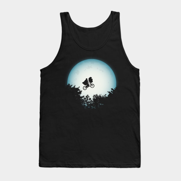 E.T. Extraterrestrial Tank Top by berserk